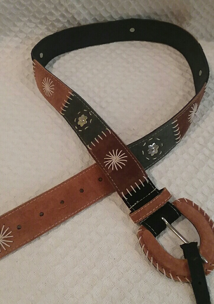 Diana Marco Suede Belt New With Tags Size XL